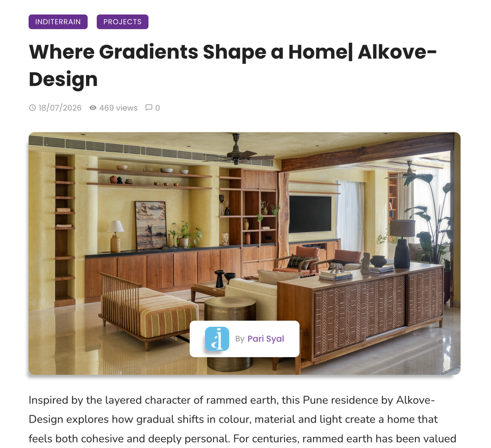 Where Gradients Shape a Home| Alkove-Design